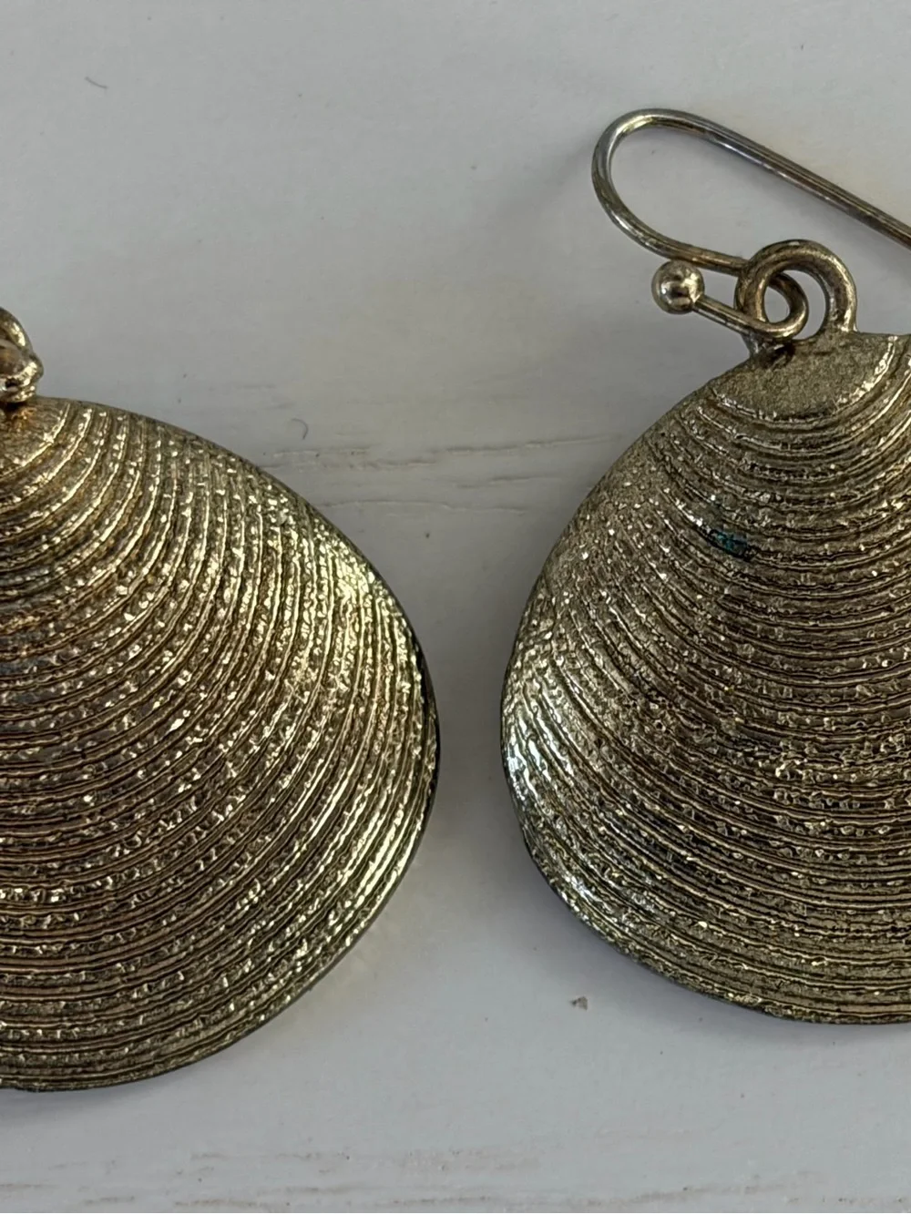 Gold-Tone Starfish Shell Earrings - Women Accessories